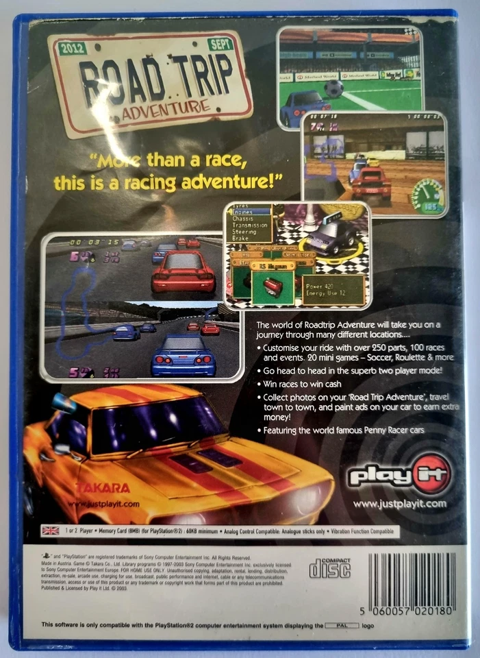 Road Trip Adventure | Sony Playstation 2 PS2 PS3 - Image 2 of 4