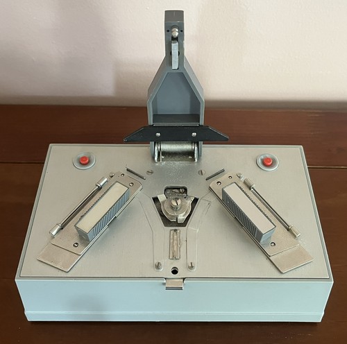 Hahnel Collmatic Giuntatrice Motorizzata Super 8 Film Con Manuale - Made In Germany - Foto 3 di 10