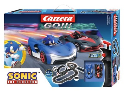 Carrera GO!!! Rennbahn Sonic the Hedgehog 4.9 Komplettset 20062566