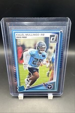 2025 Panini Donruss - Rated Rookie Kalel Mullings #378 Press Proof Silver...