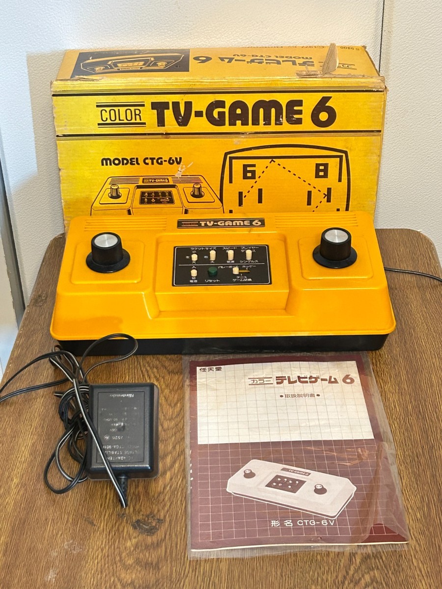 Nintendo 任天堂 カラー テレビゲーム6 COLOR TV-GAME 6 #9800 動作