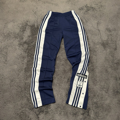Adidas Adibreak Hose | Gr. XS Dunkelblau | Track Pants Druckknöpfen