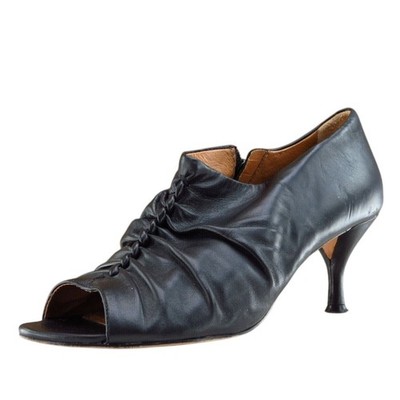 Corso Como Women Sz 7.5 M Black Pump Leather Shoes