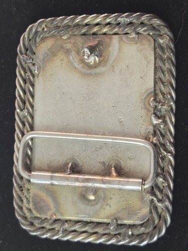 Vintage Belt Buckle featuring the Dallas Cowboys logo and the name "Bobby E." - Picture 2 of 8