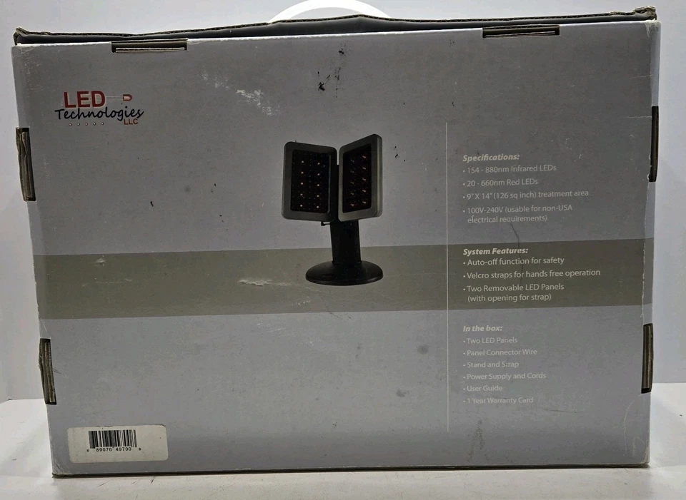 LED Technologies DPL Deep Penetration Light Therapy System Infrared *GREAT* - Image 2 of 4