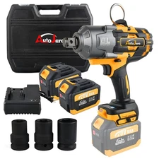 Cordless Impact Wrench 3/4 inch Brushless High Torque 1475 Ft-lbs (2000 N.m) ...
