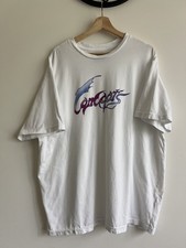 Concepts Cougars Men’s White Graphic T-Shirt 100% Cotton Made in USA Size XL