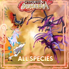    ALL SPECIES  BADGE, SHADOW  Creatures of Sonaria  COS  FAST  CHEAP   