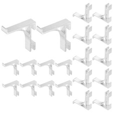 20Pcs Freezer Shelf Clip Aluminum Refrigerator Shelf Support 27 x 29 x 6mm