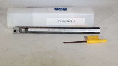 E08M-STFCR-2 Coolant through carbide boring bar 1/2'' shank for TCMT 21.5_ insert