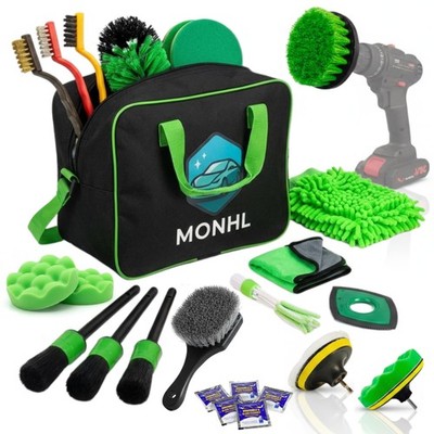 26 Pcs Car Detailing Kit   Complete Interior & Exterior Car Cleaning Kit with...