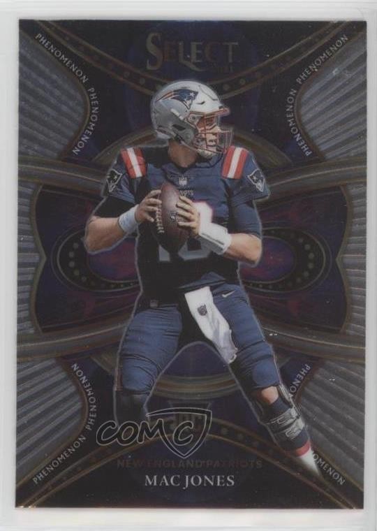 2021 Panini Select Phenomenon Mac Jones #PHE-10 Rookie RC 12g7