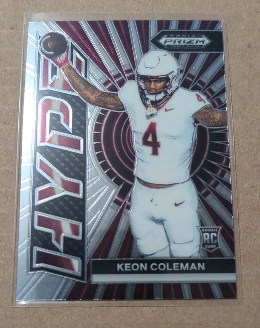 2024 Panini Prizm Draft Picks - Hype Keon Coleman #HP-KC (RC)