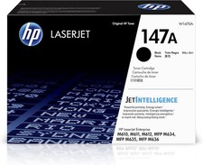 HP 147A Black Toner Cartridge Works w/ LaserJet M610, M611, M612 W1470A
