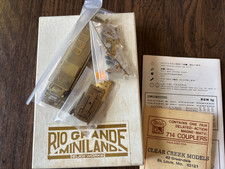 Rio Grande "Joe Works" 10-502 D&RGW Combine Kit - HOn3, Brass, Unpainted
