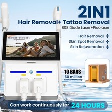 2in1 Picosecond Diode Laser Machine for Hair  Tattoo Removal Skin Rejuvenation