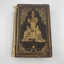 Scotts Poetical Works Sir Walter Scott Bart Phillips Sampson 1856 Embosed Cloth