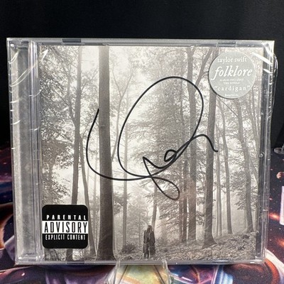 Taylor Swift Folklore Signed CD & Booklet Original Music