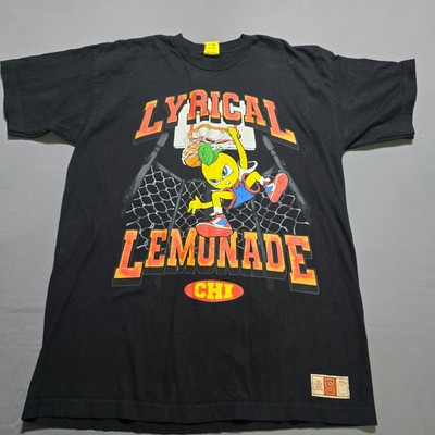Lyrical Lemonade  The Lemon Man Series black T-Shirt XL short sleeve crewneck