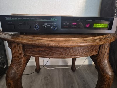Vintage Yamaha DSP-1 Digital Sound Field Processor with Remote and Manual