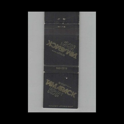 Matchbook Cover Tamarack Restaurant Tamarac, FL