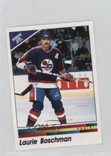 1990-91 Panini Album Stickers Laurie Boschman #320 0o9