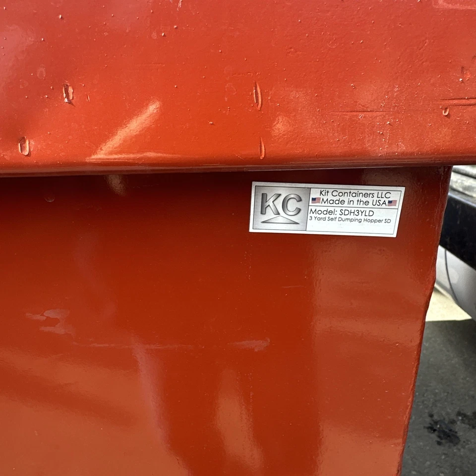 TOLVA AUTOVOLCADO 3 YARDAS - BASURA - CONTENEDOR DE BASURA - TOLVA DE RECICLAJE   Foto 4 de 4