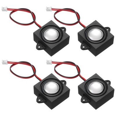 4x 3W 4Ohm Mini-LS mit Anschl. für JST-PH2.0 für Elektr., Werb., LCD-TV-Mon.