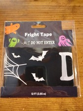 Fright Tape DO NOT ENTER 2 3/4 wide 12 feet long 278252