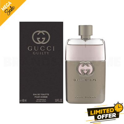 GUCCI GUILTY BY GUCCI 3.0 FL.OZ. EDT SPRAY FOR MEN