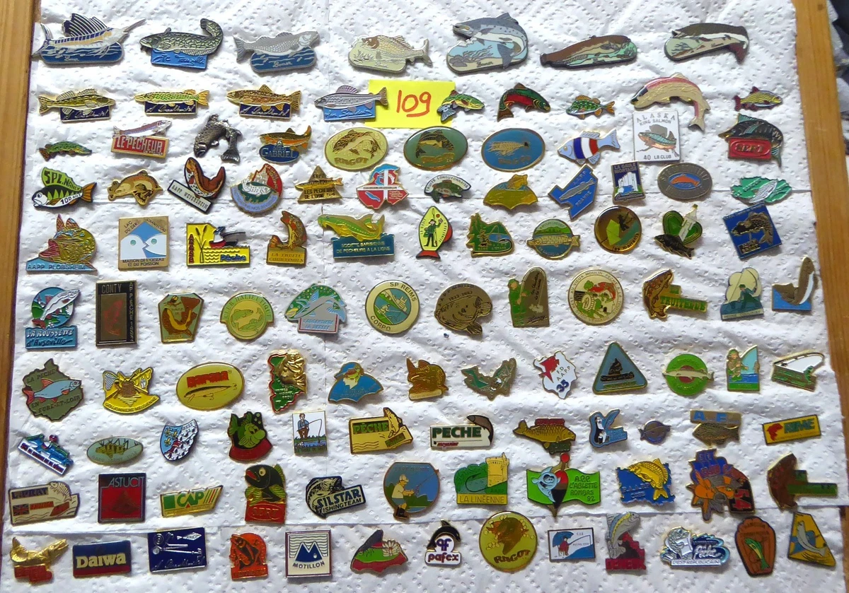 Insigne Permis De Pêche Californie 1939 – Pin's Collectionneur, Poisson Et Jeu