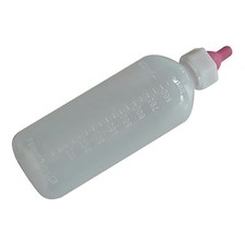 Paragon Rubber Lamb Feeder Bottle Comes With Teat 1 Litre Measure Bottle