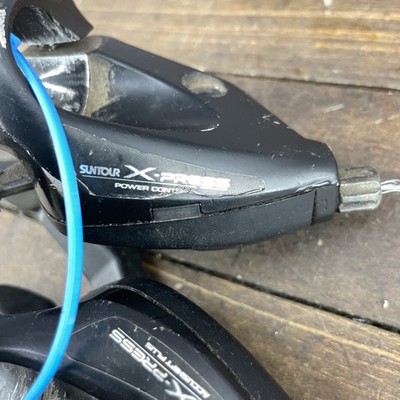 Suntour X-Press Power Control 7 Speed Bike Shifters Set Vintage