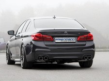 Eisenmann Sportauspuff BMW M550i G30 Limousine je 2x90mm abgeschr�gt aus Carbon