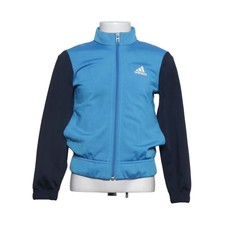 Adidas, Trainingsjacke, Jungen, Gr&ouml;&szlig;e: 116, Blau/Schwarz #jbT