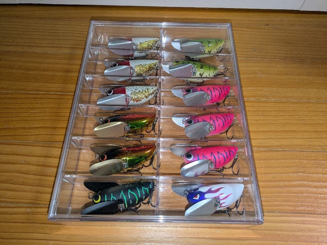 Set of 12 Super Acorn Mouse Feathered Topwater Lures【New】 - Image 3