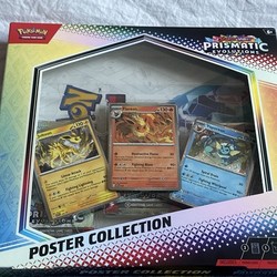 Pokemon TCG Scarlet & Violet Prismatic Evolutions Poster Collection Box