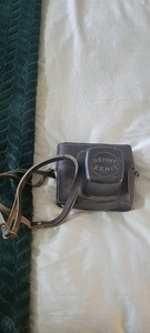 Zenit- ET Camera 35mm SLR Film Camera with The Original Case and Flash Untested