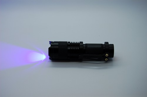 Mini antorcha UV zoom, pesca con mosca, atado con mosca, curado de pegamento loca, batería y cargador - Imagen 4 de 7