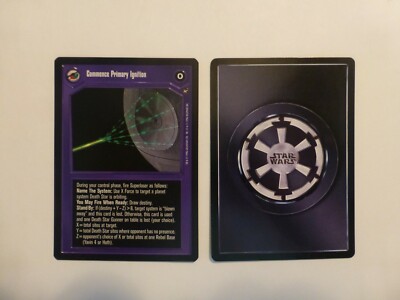star wars ccg rare card list Lot of 14 1995 Cards Decipher Customizable Game Premiere Pre-Constructed Deck Lists - Star