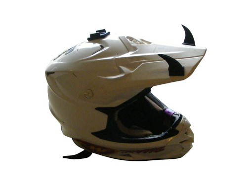 Casco de motocicleta mohawk warhawk PEGADO bicicleta de tierra SAWBLADE MÁS ALETA DE TIBURÓN - Imagen 10 de 12