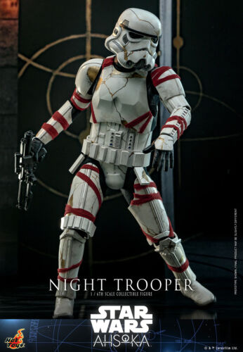 Hot Toys TMS121 Star Wars Ahsoka Night Trooper 1/6 Scale 12" Figure In Stock - Picture 5 of 17