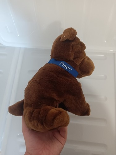Purex Rolly the Sharpei Puppy Dog Soft Plush Toy - Picture 7 of 9
