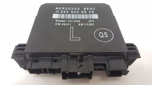 Mercedes C-Kl W203 Steuergerät Türsteuergerät hinten links 2038206526 (35)