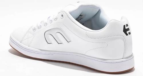 etnies Callicut White/Black Skate Shoes Women's Men's Unisex White NIB 382161 - Picture 3 of 5