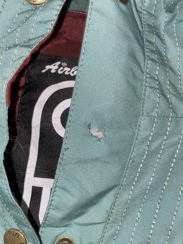 AIRBLASTER TRENCHOVER JACKET BLUE GREEN SMALL - Picture 4 of 6