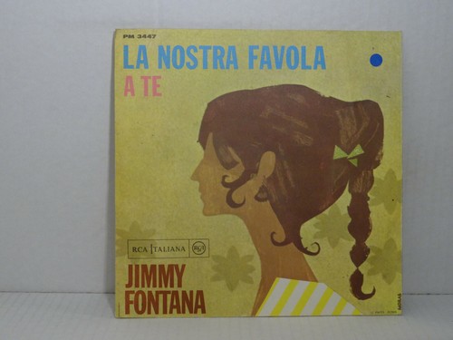 JIMMY FONTANA - La Nostra Favola CV Delilah 💿 7" Single RCA Italia 1968 - Bild 2 von 4