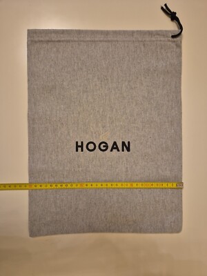 HOGAN DUST BAG dust bag shoes 30 x 40 with drawstring NEW NEVER USED