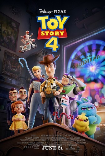 Toy Story 1 2 3 4 Collezione Poster Film - Set di 4 - Disney | NUOVO USA - Foto 6 di 6