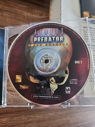 Aliens Versus Predator vs - Gold Edition (PC, 2000) Big Box Misprint -Mint Discs - Picture 8 of 10